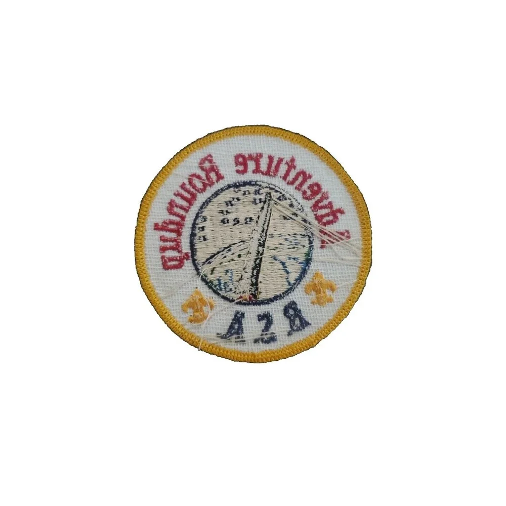 Boy Scout of America Patch Adventure Roundup 3 Inch Round Badge BSA